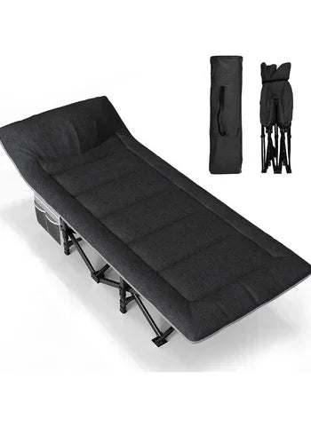 Folding Camping Cot - Your Comfortable Portable Solution for Outdoor Adventures - Mumzar