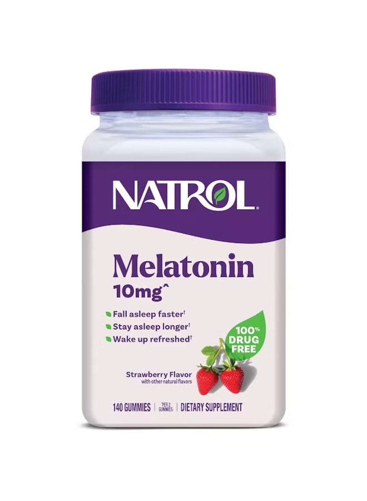 Melatonin Strawberry Flavor 10mg – 140 Gummies (Packaging May Vary) Melatonin Strawberry Flavor 10mg – 140 Gummies (Packaging May Vary)