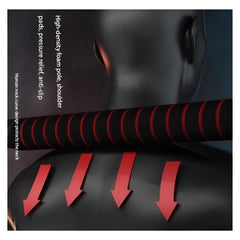 Huitich 30kg dumbbell barbell kettlebell set high-density foam pole with pressure relief pads and anti-slip design Huitich 30kg dumbbell barbell kettlebell set high-density foam pole with pressure relief pads and anti-slip design