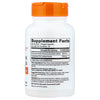 Doctor's Best NMN + CoQ10 supplement bottle back label with Supplement Facts, 60 caps