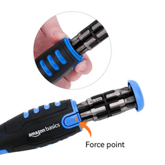 12 Piece in-1 Magnetic Ratchet Screwdriver 12 Piece in-1 Magnetic Ratchet Screwdriver