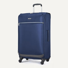 حقائب سفر ذات عجلات دوارة ناعمة - 29 بوصة (73 سم)، أزرق داكن حقائب سفر ذات عجلات دوارة ناعمة - 29 بوصة (73 سم)، أزرق داكن