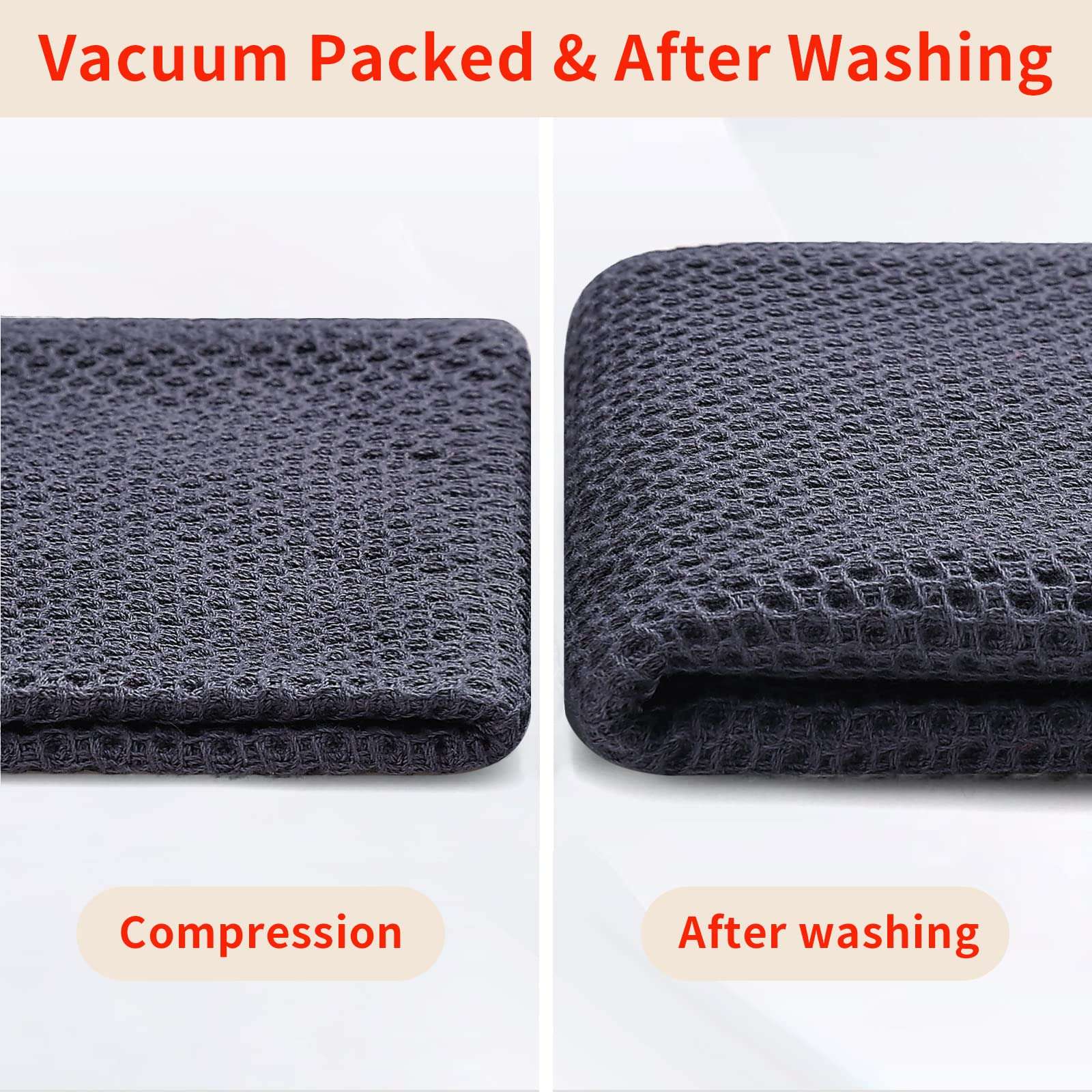 Homaxy 100% Cotton Waffle Weave Kitchen Dish Cloths, Ultra Soft Absorbent Quick Drying Dish Towels, 12x12 Inches, 6-Pack, Mixed Color Homaxy 100% Cotton Waffle Weave Kitchen Dish Cloths, Ultra Soft Absorbent Quick Drying Dish Towels, 12x12 Inches, 6-Pack, Mixed Color