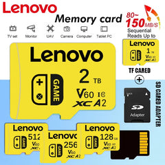 Lenovo 2TB SD Memory Card 1TB 512GB 256GB A2 U3 Micro TF SD Card 128GB High Speed MLC TF Card For Nintendo Switch Ps4 Games PC Lenovo 2TB SD Memory Card 1TB 512GB 256GB A2 U3 Micro TF SD Card 128GB High Speed MLC TF Card For Nintendo Switch Ps4 Games PC