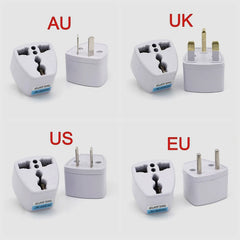 1PC Universal US UK AU To EU Plug USA To Euro Europe Travel Wall AC Power Charger Outlet Adapter Converter 2 Round Pin Socket 1PC Universal US UK AU To EU Plug USA To Euro Europe Travel Wall AC Power Charger Outlet Adapter Converter 2 Round Pin Socket