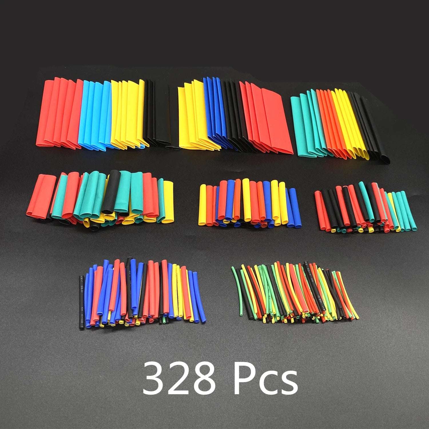 127-750pcs Heat-shrink Tubing Thermoresistant Tube Heat Shrink Wrapping Kit Electrical Connection Wire Cable Insulation Sleeving 127-750pcs Heat-shrink Tubing Thermoresistant Tube Heat Shrink Wrapping Kit Electrical Connection Wire Cable Insulation Sleeving
