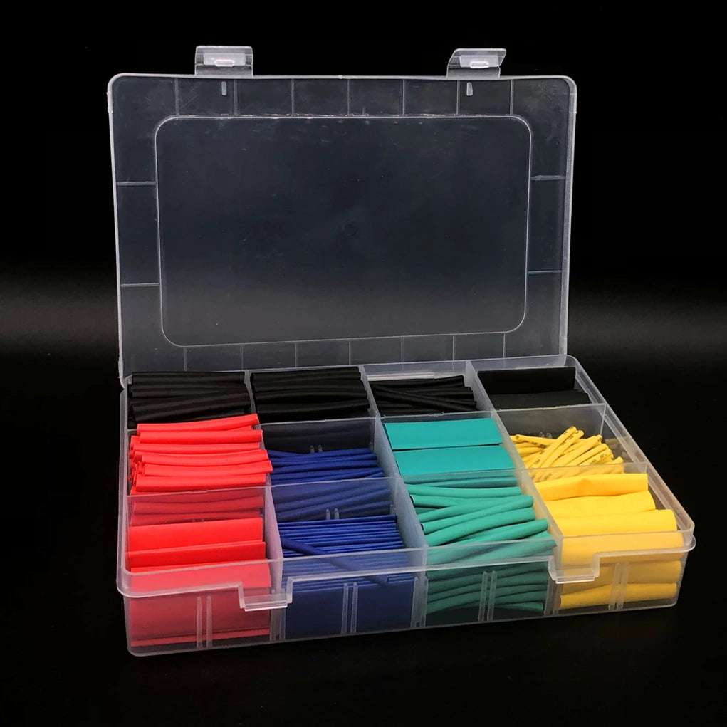 127-750pcs Heat-shrink Tubing Thermoresistant Tube Heat Shrink Wrapping Kit Electrical Connection Wire Cable Insulation Sleeving 127-750pcs Heat-shrink Tubing Thermoresistant Tube Heat Shrink Wrapping Kit Electrical Connection Wire Cable Insulation Sleeving