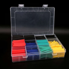 127-750pcs Heat-shrink Tubing Thermoresistant Tube Heat Shrink Wrapping Kit Electrical Connection Wire Cable Insulation Sleeving 127-750pcs Heat-shrink Tubing Thermoresistant Tube Heat Shrink Wrapping Kit Electrical Connection Wire Cable Insulation Sleeving