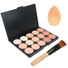 15 Colors Face Concealer Camouflage Cream Contour Palette Maquillaje Profesional Foundation Paleta Concealer 15 Colors Face Concealer Camouflage Cream Contour Palette Maquillaje Profesional Foundation Paleta Concealer