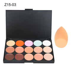 15 Colors Face Concealer Camouflage Cream Contour Palette Maquillaje Profesional Foundation Paleta Concealer 15 Colors Face Concealer Camouflage Cream Contour Palette Maquillaje Profesional Foundation Paleta Concealer