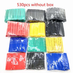 127-750pcs Heat-shrink Tubing Thermoresistant Tube Heat Shrink Wrapping Kit Electrical Connection Wire Cable Insulation Sleeving 127-750pcs Heat-shrink Tubing Thermoresistant Tube Heat Shrink Wrapping Kit Electrical Connection Wire Cable Insulation Sleeving