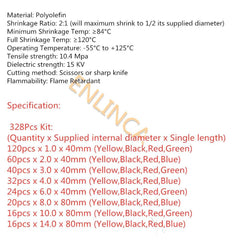 127-750pcs Heat-shrink Tubing Thermoresistant Tube Heat Shrink Wrapping Kit Electrical Connection Wire Cable Insulation Sleeving 127-750pcs Heat-shrink Tubing Thermoresistant Tube Heat Shrink Wrapping Kit Electrical Connection Wire Cable Insulation Sleeving