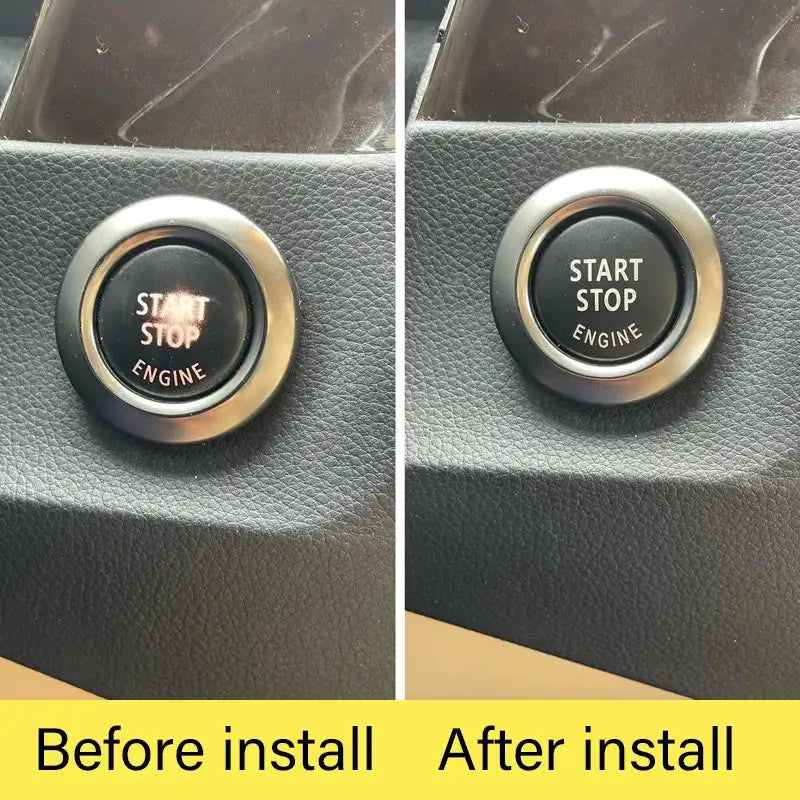 Car Engine START Button Replace Cover STOP Switch Accessories Key Decor For BMW X1 X5 E70 X6 E71 Z4 E89 3 5 Series E90 E91 E60 Car Engine START Button Replace Cover STOP Switch Accessories Key Decor For BMW X1 X5 E70 X6 E71 Z4 E89 3 5 Series E90 E91 E60