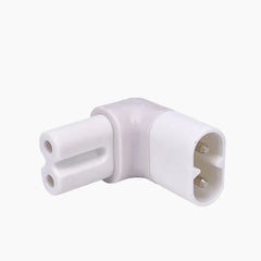 1Pc IEC 320 2-Pin C7 Female To C8 Male Right Angled AC Power Adapter Converter 1Pc IEC 320 2-Pin C7 Female To C8 Male Right Angled AC Power Adapter Converter