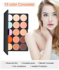 15 Colors Face Concealer Camouflage Cream Contour Palette Maquillaje Profesional Foundation Paleta Concealer 15 Colors Face Concealer Camouflage Cream Contour Palette Maquillaje Profesional Foundation Paleta Concealer