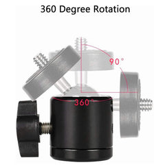 1/4 Hot Shoe Tripod Mount Action Camera Head Ball Adapter Cradle Ball Head Lock LED Light Flash Bracket Holder DSLR DV Cameras 1/4 Hot Shoe Tripod Mount Action Camera Head Ball Adapter Cradle Ball Head Lock LED Light Flash Bracket Holder DSLR DV Cameras