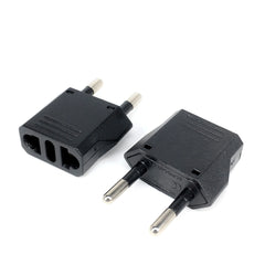 1-50pcs EU Euro KR Plug Adapter US to EU Plug Adapter Travel KR EU Adapter Electric EU KR Plug Converter Power Sockets AC Outlet 1-50pcs EU Euro KR Plug Adapter US to EU Plug Adapter Travel KR EU Adapter Electric EU KR Plug Converter Power Sockets AC Outlet