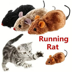 1Pc Funny Lifelike Plush Mouse Running Rat Toy for Cats Dogs Tail Mouse Pets Kids Random Color 1Pc Funny Lifelike Plush Mouse Running Rat Toy for Cats Dogs Tail Mouse Pets Kids Random Color