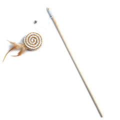 1PC Teaser Feather Toys Kitten Funny Colorful Rod Cat Wand Toys Wood Pet Cat Toys Interactive Stick Pet Cat Supplies 1PC Teaser Feather Toys Kitten Funny Colorful Rod Cat Wand Toys Wood Pet Cat Toys Interactive Stick Pet Cat Supplies