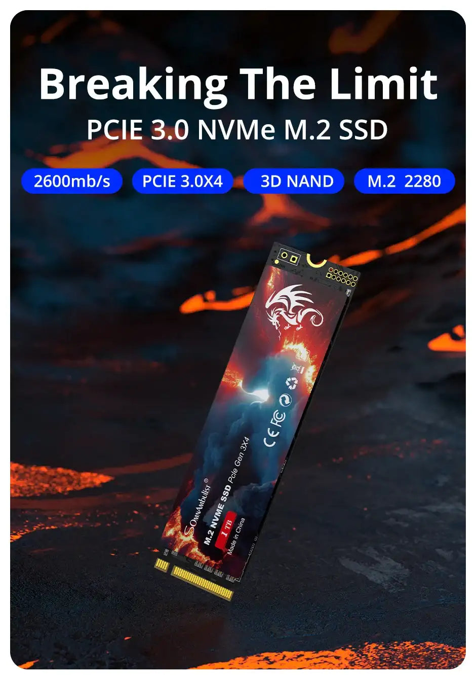 SomnAmbulist SSD M2 NVME 128GB 256GB 512GB 1TB SSD M.2 2280 PCIe 3.0 Internal Solid State Drive For Laptop Desktop Game Console SomnAmbulist SSD M2 NVME 128GB 256GB 512GB 1TB SSD M.2 2280 PCIe 3.0 Internal Solid State Drive For Laptop Desktop Game Console