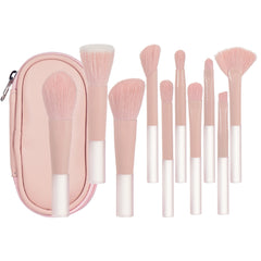 10 color Mini makeup brush Travel portable Makeup Tool Makeup Puff - Palm Brush Professional Makeup tool set Christmas gift 10 color Mini makeup brush Travel portable Makeup Tool Makeup Puff - Palm Brush Professional Makeup tool set Christmas gift