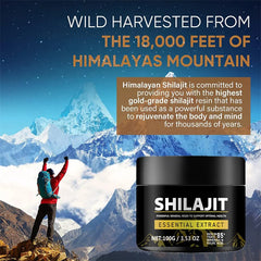 1000mg Pure Shilajit Resin Mineral Supplements Himalaya Original with 85+ Trace Minerals Fulvic Acid for Beauty Health Wholesale 1000mg Pure Shilajit Resin Mineral Supplements Himalaya Original with 85+ Trace Minerals Fulvic Acid for Beauty Health Wholesale