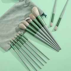 13 PCS Makeup Brushes Set Eye Shadow Foundation Women Cosmetic Brush Eyeshadow Blush Beauty Soft Make Up Tools Bag 13 PCS Makeup Brushes Set Eye Shadow Foundation Women Cosmetic Brush Eyeshadow Blush Beauty Soft Make Up Tools Bag