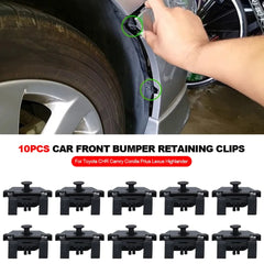 10X Car Front Bumper Retaining Clips Fender Retainer Fasteners for Toyota Chr Camry Corolla Prius Lexus Highlander Reiz Камри 40 10X Car Front Bumper Retaining Clips Fender Retainer Fasteners for Toyota Chr Camry Corolla Prius Lexus Highlander Reiz Камри 40