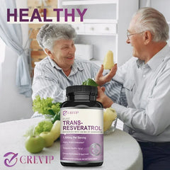 ترانس ريسفيراترول - يدعم وظائف المخ، ويعزز صحة المفاصل والقلب، ويحارب الشيخوخة ترانس ريسفيراترول - يدعم وظائف المخ، ويعزز صحة المفاصل والقلب، ويحارب الشيخوخة