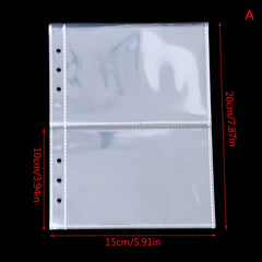 10pcs/Pack A5 Transparent Photo Album Binder Refill Inner Sleeves for KPOP Lomo Cards Photocard Game card A5 Album Binder 10pcs/Pack A5 Transparent Photo Album Binder Refill Inner Sleeves for KPOP Lomo Cards Photocard Game card A5 Album Binder