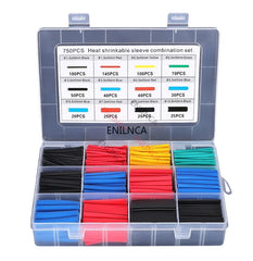 127-750pcs Heat-shrink Tubing Thermoresistant Tube Heat Shrink Wrapping Kit Electrical Connection Wire Cable Insulation Sleeving 127-750pcs Heat-shrink Tubing Thermoresistant Tube Heat Shrink Wrapping Kit Electrical Connection Wire Cable Insulation Sleeving