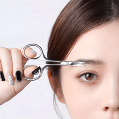 1-Pack Stainless Steel Eyebrow Scissors Facial Hair Small Grooming Scissors - Unisex Eyebrow, Nose Hair And Beard Trimming Sciss 1-Pack Stainless Steel Eyebrow Scissors Facial Hair Small Grooming Scissors - Unisex Eyebrow, Nose Hair And Beard Trimming Sciss