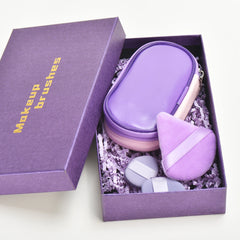 10 color Mini makeup brush Travel portable Makeup Tool Makeup Puff - Palm Brush Professional Makeup tool set Christmas gift 10 color Mini makeup brush Travel portable Makeup Tool Makeup Puff - Palm Brush Professional Makeup tool set Christmas gift