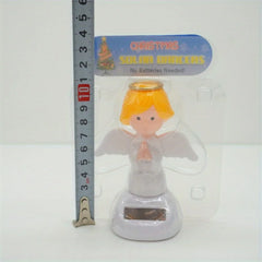1PC Angel Solar Car Decoration Solar Dancing Figures for Car Dancing Dolls Swinging Animated Bobble Dancer Car Decor 1PC Angel Solar Car Decoration Solar Dancing Figures for Car Dancing Dolls Swinging Animated Bobble Dancer Car Decor
