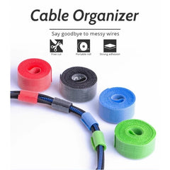 1/5M Cable Organizer Cable Management Wire Winder Tape Earphone Mouse Cord Management Ties Protector For iPhone Xiaomi Samsung 1/5M Cable Organizer Cable Management Wire Winder Tape Earphone Mouse Cord Management Ties Protector For iPhone Xiaomi Samsung