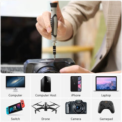 Screwdriver Set  Magnetic Torx Phillips Screw Bit Kit WOZOBUY With Electrical Driver Remover Wrench Repair Phone PC Tools Screwdriver Set  Magnetic Torx Phillips Screw Bit Kit WOZOBUY With Electrical Driver Remover Wrench Repair Phone PC Tools