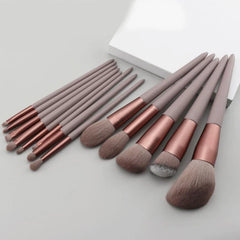 13 PCS Makeup Brushes Set Eye Shadow Foundation Women Cosmetic Brush Eyeshadow Blush Beauty Soft Make Up Tools Bag 13 PCS Makeup Brushes Set Eye Shadow Foundation Women Cosmetic Brush Eyeshadow Blush Beauty Soft Make Up Tools Bag