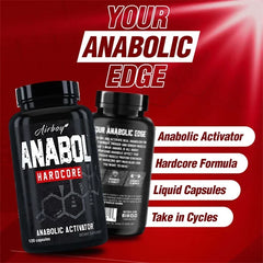 Anabol Hardcore Supplement - Helps Build Lean, Firm, High-quality Muscle,Promoting Muscle Growth,Recovery & Strength Enhancement Anabol Hardcore Supplement - Helps Build Lean, Firm, High-quality Muscle,Promoting Muscle Growth,Recovery & Strength Enhancement