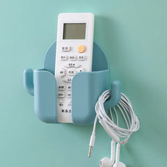 1pcs Punch-free Mobile Phone Holder Wall Mount Stand Remote Control Organizer Storage Box Charging Bedside Container Rack Gift 1pcs Punch-free Mobile Phone Holder Wall Mount Stand Remote Control Organizer Storage Box Charging Bedside Container Rack Gift