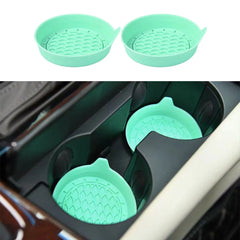2/4pcs Car Cup Holder Coaster Silicone Cup Holder Insert Universal Non-Slip Cup Holders Car Accessories Interior Silent Cup Pad 2/4pcs Car Cup Holder Coaster Silicone Cup Holder Insert Universal Non-Slip Cup Holders Car Accessories Interior Silent Cup Pad