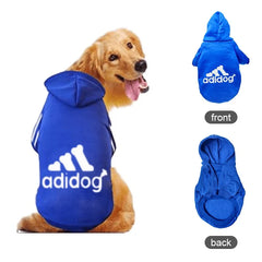 Autumn Winter Warm Dog Clothes Adidog Dog Hoodies Pet Warm Coat for Medium Large Dog Jacket Sweater Puppy French Bulldog Clothes Autumn Winter Warm Dog Clothes Adidog Dog Hoodies Pet Warm Coat for Medium Large Dog Jacket Sweater Puppy French Bulldog Clothes
