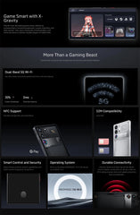 Global Version Redmagic 10S Pro NX789J Snapdragon 8 Elite Leading Version 6.853" Q9+ 144Hz AMOLED 50*2+2+16MP 7050mAh 80W NFC Global Version Redmagic 10S Pro NX789J Snapdragon 8 Elite Leading Version 6.853" Q9+ 144Hz AMOLED 50*2+2+16MP 7050mAh 80W NFC
