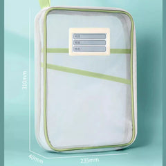 حقيبة تخزين أدوات مكتبية مقاس A4 بسحاب مزدوج الطبقات وحقيبة تنظيم مجلدات كبيرة الحجم ولوازم مكتبية مدرسية وحقيبة أدوات مكتبية حقيبة تخزين أدوات مكتبية مقاس A4 بسحاب مزدوج الطبقات وحقيبة تنظيم مجلدات كبيرة الحجم ولوازم مكتبية مدرسية وحقيبة أدوات مكتبية