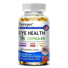 Lutein +Proanthocyanidin - Super Vision Support Supplement, Supports Eye Health, 120 Softgels Lutein +Proanthocyanidin - Super Vision Support Supplement, Supports Eye Health, 120 Softgels