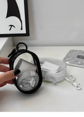 Portable Mini Zipper Storage Bag Keychain Box Organizer For Earphones Chargers Bags  A Gift for My Girlfriend Case Portable Mini Zipper Storage Bag Keychain Box Organizer For Earphones Chargers Bags  A Gift for My Girlfriend Case