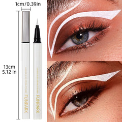 1PC Matte Liquid Eyeliner Waterproof Long Lasting Eye Pencil White Eye Liner Lying Silkworm Pen Makeup For Eyes Wonmen Cosmetic 1PC Matte Liquid Eyeliner Waterproof Long Lasting Eye Pencil White Eye Liner Lying Silkworm Pen Makeup For Eyes Wonmen Cosmetic
