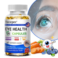 Lutein +Proanthocyanidin - Super Vision Support Supplement, Supports Eye Health, 120 Softgels Lutein +Proanthocyanidin - Super Vision Support Supplement, Supports Eye Health, 120 Softgels