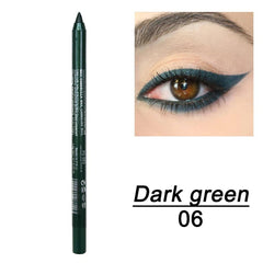 14-Color Colourful Eyeliner Pen, High Pigmented Pearly Shimmer Metallic Smokey Punk Gothic Style Eyeliner, Long Lasting Waterpro 14-Color Colourful Eyeliner Pen, High Pigmented Pearly Shimmer Metallic Smokey Punk Gothic Style Eyeliner, Long Lasting Waterpro