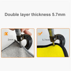 1/2/6pcs Microfiber Cleaning Towel Thicken Soft Drying Cloth Car Body Washing Towels Double Layer Clean Rags Car Accessories 1/2/6pcs Microfiber Cleaning Towel Thicken Soft Drying Cloth Car Body Washing Towels Double Layer Clean Rags Car Accessories