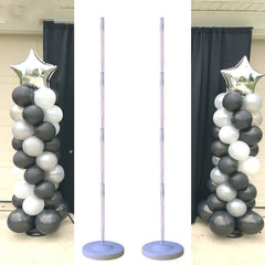1PC 130cm Clear Balloon Column Stand Arch Balloons Holder for Graduation Decoration Wedding Birthday Baby Shower Party Supplies 1PC 130cm Clear Balloon Column Stand Arch Balloons Holder for Graduation Decoration Wedding Birthday Baby Shower Party Supplies
